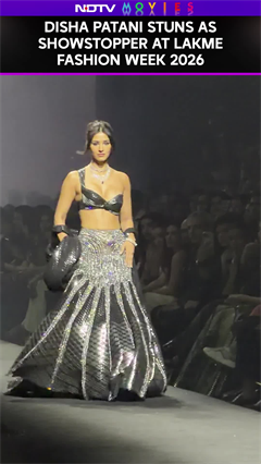 Disha Patani Stuns As Showstopper At Lakme Fashion Week 2026