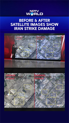 Video: Iran War: Before & After Satellite Images Show Iran Strike Damage, School & Missile Base Destroyed