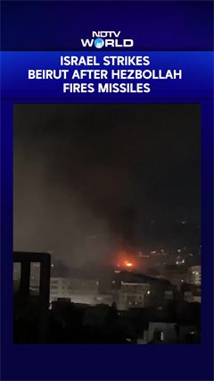 Israel Strikes Beirut After Hezbollah Rocket, Drone Attacks; Tensions Escalate