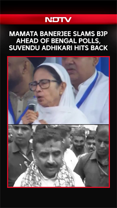 Bengal Polls 2026 | Mamata Banerjee Slams BJP Ahead Of Bengal Polls, Suvendu Adhikari Hits Back
