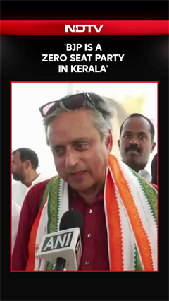 Shashi Tharoor: 'BJP Is A Zero Seat Party In Kerala'