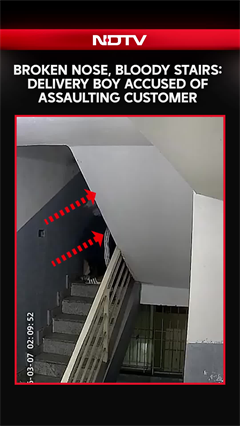Bengaluru News | Broken Nose, Bloody Stairs: Delivery Boy Accused Of Assaulting Customer