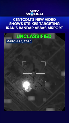 CENTCOM's New Video Shows Strikes Targeting Iran's Bandar Abbas Airport