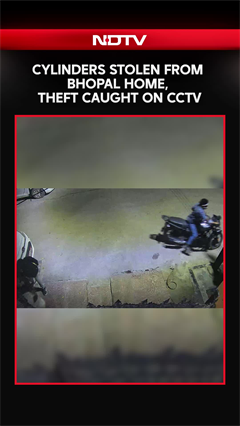 MP News | Cylinders Stolen From Bhopal Home, Theft Caught On CCTV