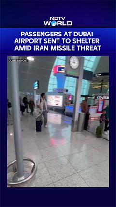 Passengers At Dubai Airport Sent To Shelter Amid Iran Missile Threat