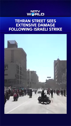 Iran News | Ferdowsi Street, Tehran Bears Extensive Damage After Airstrikes