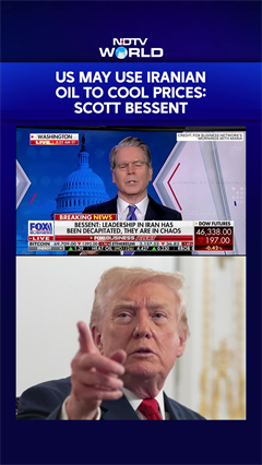 US May Use Iranian Oil To Cool Prices: Scott Bessent On Iran War