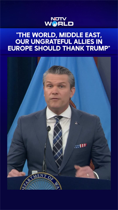 Pete Hegseth: &ldquo;Our Ungrateful Allies In Europe Should Thank Trump"
