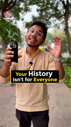 Can't Delete Google search history