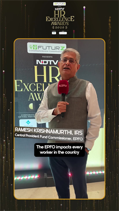 EPFO Honoured at NDTV HR Excellence Awards | Serving India's Workforce with Care