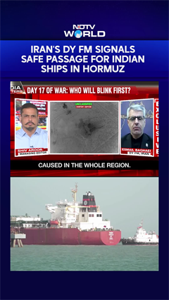 Iran's DY FM Signals Safe Passage For Indian Ships In Hormuz