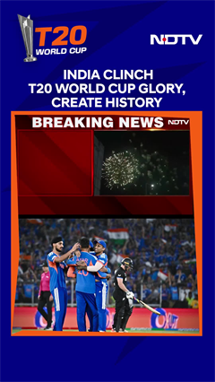 Video: India Clinch T20 World Cup Glory, Create History After Winning Against NZ