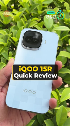 iQOO 15R Review in One Minute