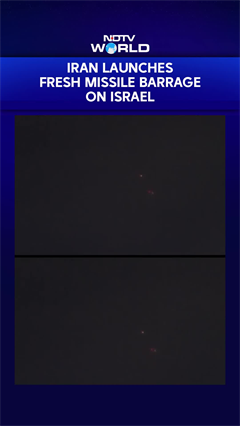 Iran Israel News | Iran Fires Overnight Missile Barrage Across Israel