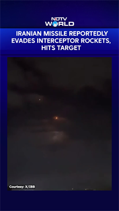On Camera: Iranian Missile Reportedly Evades Interceptor Rockets, Hits Target