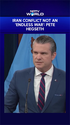 Iran Conflict Not An &lsquo;Endless War': Pete Hegseth