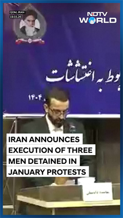 Iran Announces Execution Of 3 Men Detained In January Protests