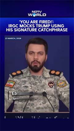 'You Are Fired!': IRGC Spokesperson Mocks Trump Using His Signature Catchphrase