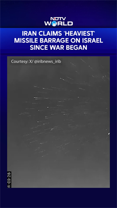 On Camera: Iran Says Cluster Munitions Were Used In Latest Wave Of Attacks