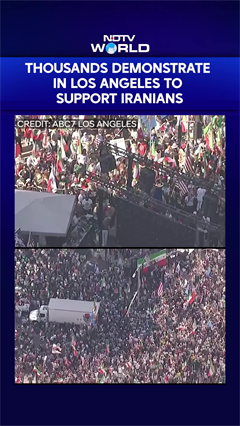Los Angeles Protest: Thousands Rally in Support of Iranians Amid Rising Tensions