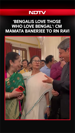 Video: 'Bengali's Love Those Who Love Bengal': CM Mamata Banerjee To RN Ravi