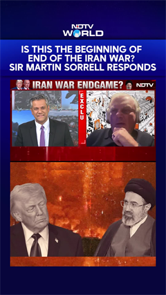 Is This The Beginning Of End Of The Iran War? Sir Martin Sorrell Responds