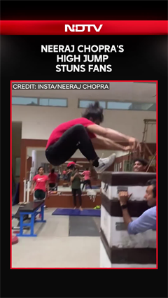 India's 'Golden Boy' Neeraj Chopra's High Jump Stuns Fans