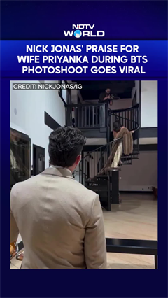 Nick Jonas' Praise For Wife Priyanka During BTS Photoshoot Goes Viral