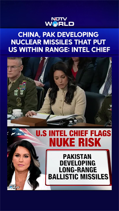 Iran War | China, Pakistan Developing Nuclear Missiles That Put US Within Range: Intel Chief
