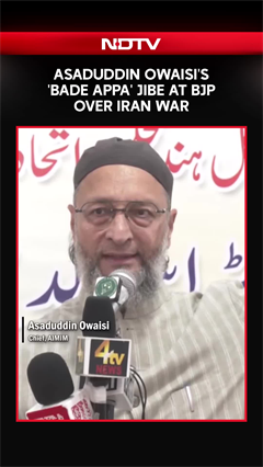Owaisi Slams BJP For 'Silence' On US' Role In Israel-Iran War