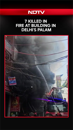 3 Children Among 7 Killed In Fire At Building In Delhi's Palam