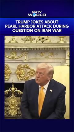 Video: Trump Jokes About Pearl Harbor Attack During Question On Iran War