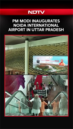 PM Modi Inaugurates Noida International Airport In Uttar Pradesh