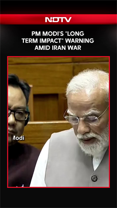 PM Modi's "Long Term Impact" Warning Amid Iran War