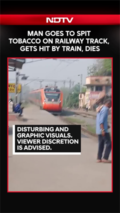 Bihar: Man Goes To Spit Tobacco On Railway Track, Gets Hit By Train, Dies