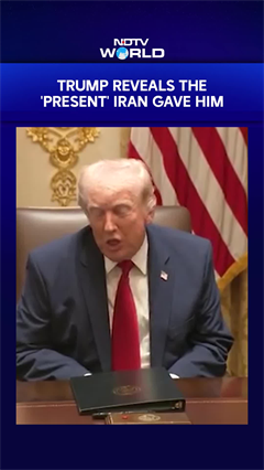 Trump News | "10 Big Boats Of Oil": Trump Reveals Details Of Mystery Gift From Iran