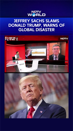 Jeffrey Sachs Slams Donald Trump: 'He Is Risking World War'