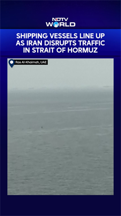Strait of Hormuz | Ships Line Up Near Ras Al-Khaimah As Iran Disrupts Strait of Hormuz