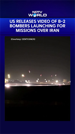 US B-2 Stealth Bombers Take-Off To 'Eliminate Threats' Posed By Iranian Regime: Video