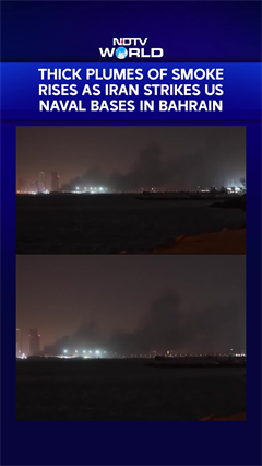 Iran Strikes US Naval Bases In Bahrain's Capital Manama, Chaos In Middle East