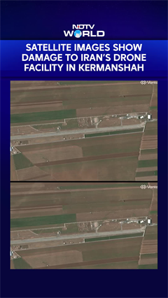 Satellite Images Show Massive Damage To Iran's Drone Facility In Kermanshah Region