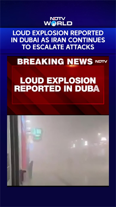 Explosions Rock Dubai Amid Escalating Iranian Attacks In The Gulf