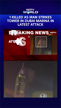 1 Killed As Tehran Strikes Tower In Dubai Marina As Iran Continues Gulf Attacks