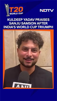 Kuldeep Yadav Praises Sanju Samson's Contributions As India Lifts T20 World Cup
