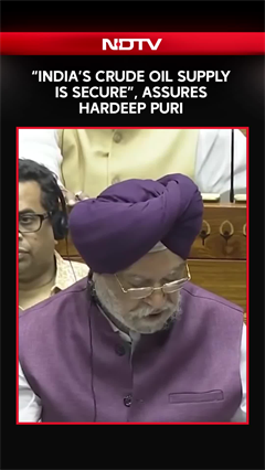 Petroleum Minister Hardeep Puri Assures India's "Crude Oil Supply Secure"