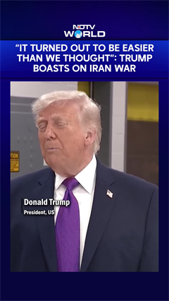 Donald Trump Boasts US Military Ops In Iran: "It Turned Out To Be Easier Than We Thought"