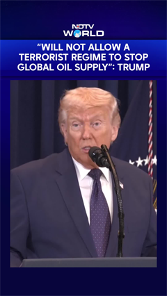 Trump Says US "Will Not Allow Iran's Terrorist Regime To Stop Global Oil Supply"
