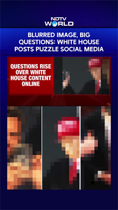 Blurred Image, Big Questions: White House Posts Puzzle On Social Media