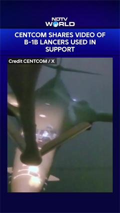 CENTCOM Shares Video Of B-1B Lancers Used In Support Of 'Operation Epic Fury'