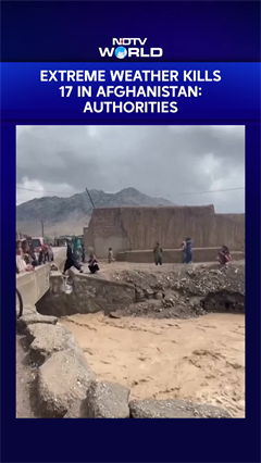Extreme Weather Kills 17 in Afghanistan; Heavy Rains, Storms Trigger Crisis